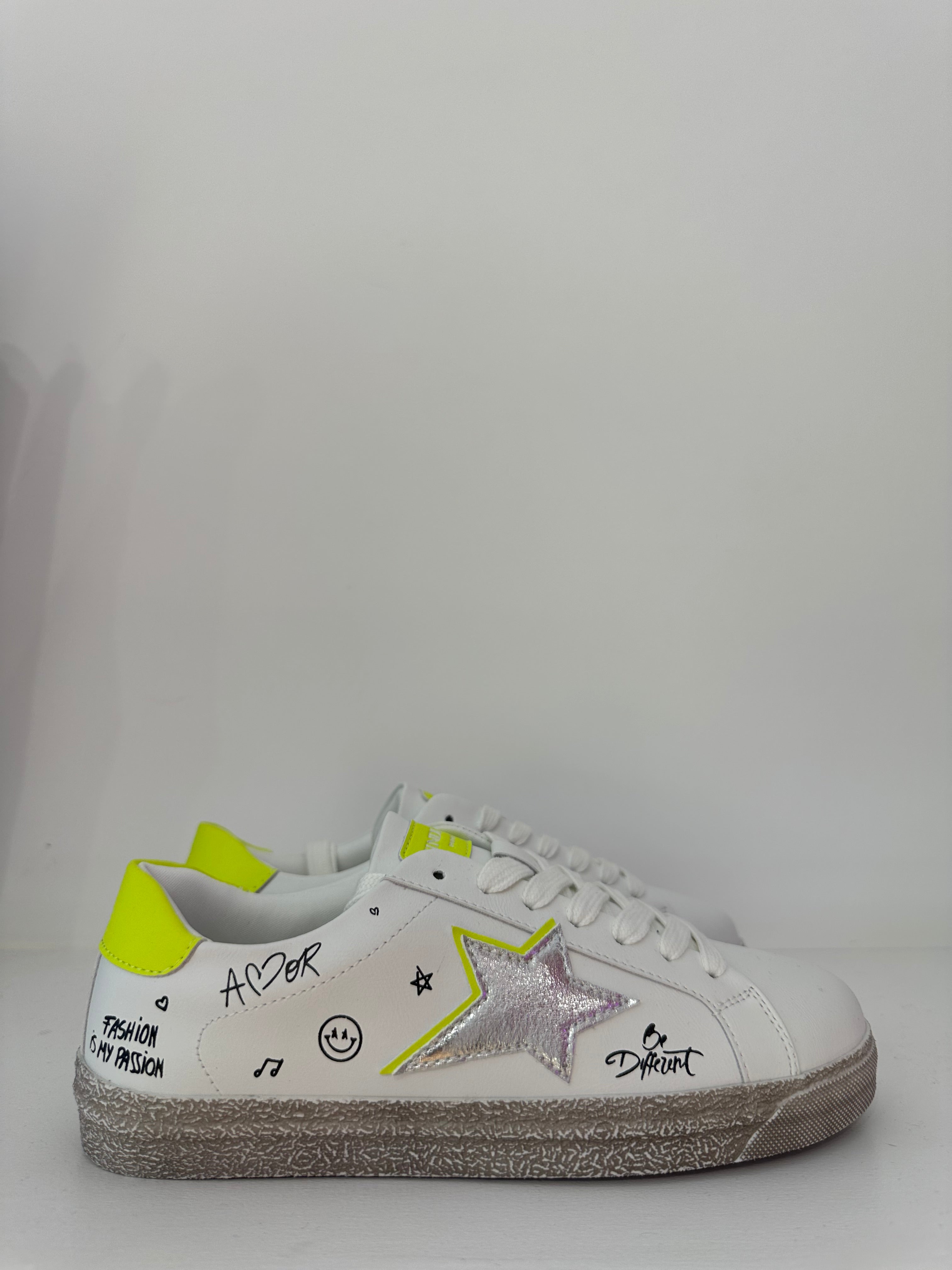 Sneakers fluo goose