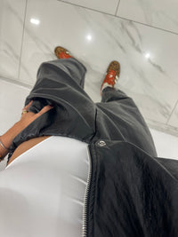 Pantalone ecopelle ballon