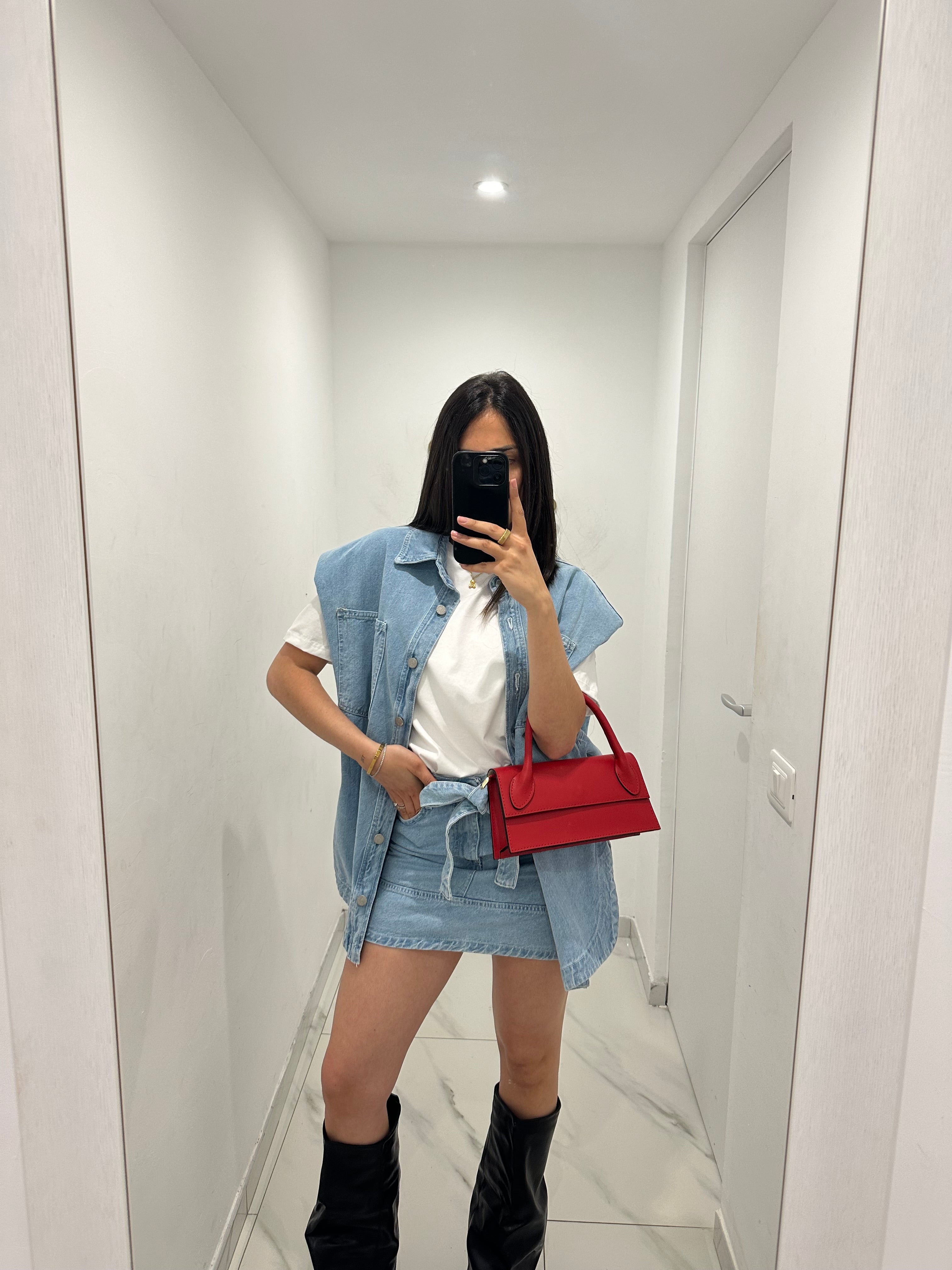 Gonna in denim