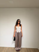 Pantalone satin