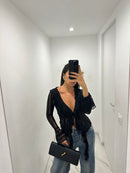 Cardigan pizzo
