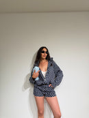 Coordinato Pois denim
