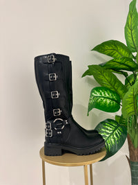 Stivale biker miu miu