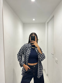 Camicia Quadri Blu