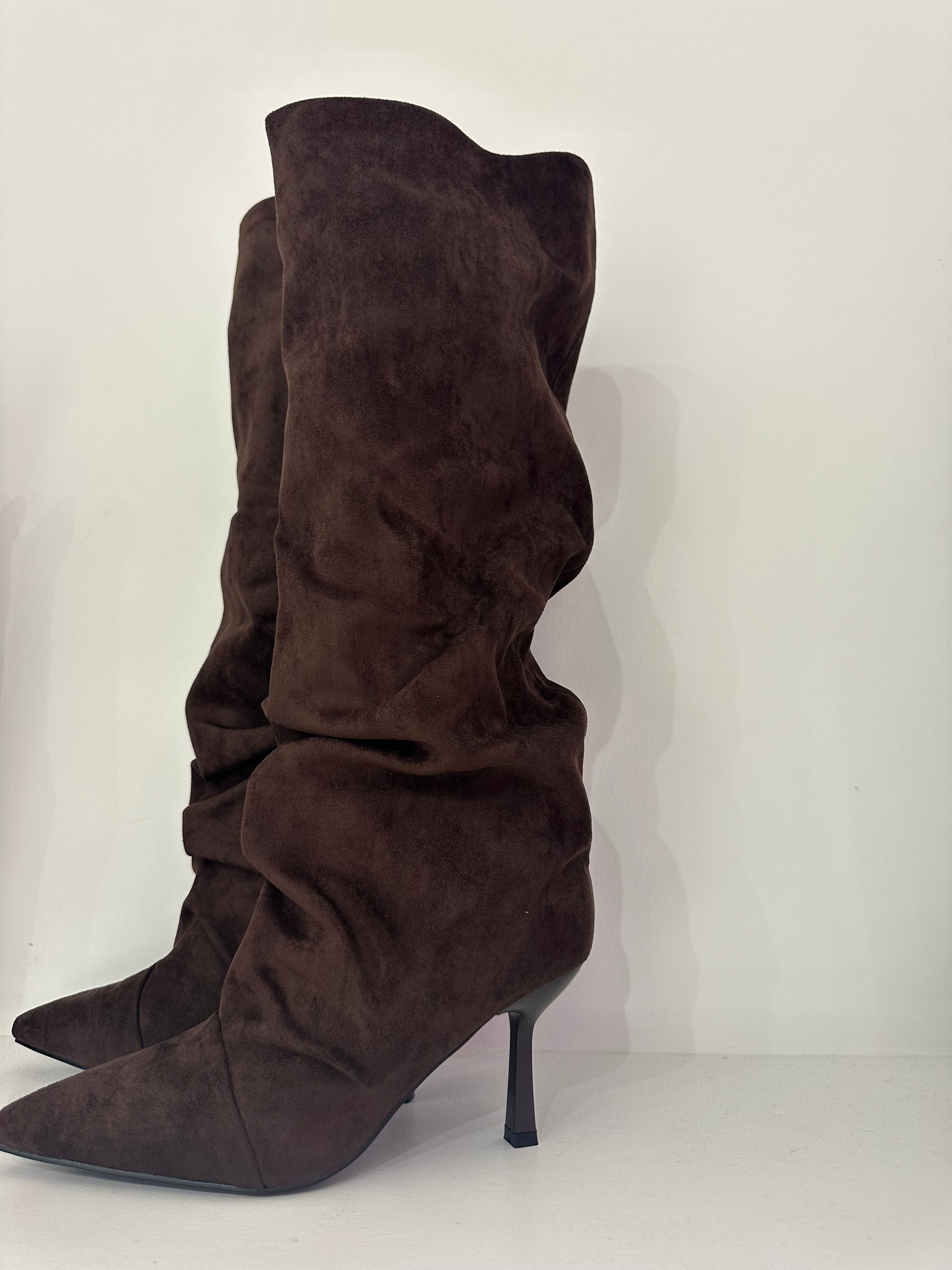 Stivale Long camoscio