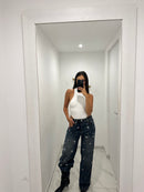 Jeans swarovki