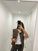 Gilet effetto Lana