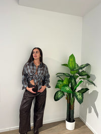 Panta ecopelle Baggy