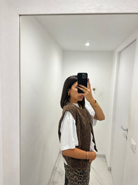 Gilet effetto Lana
