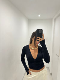 Maglia scollo V