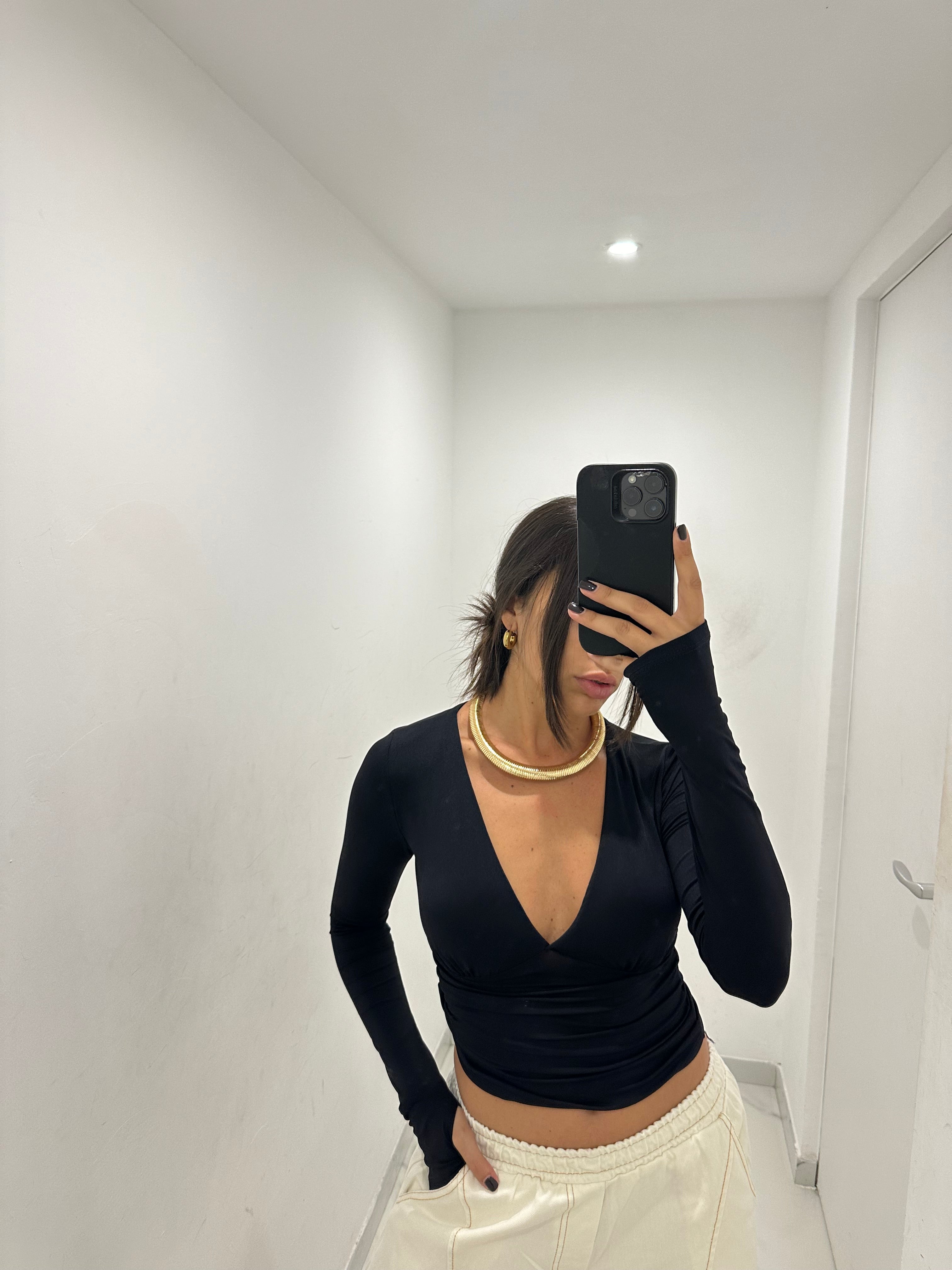 Maglia scollo V
