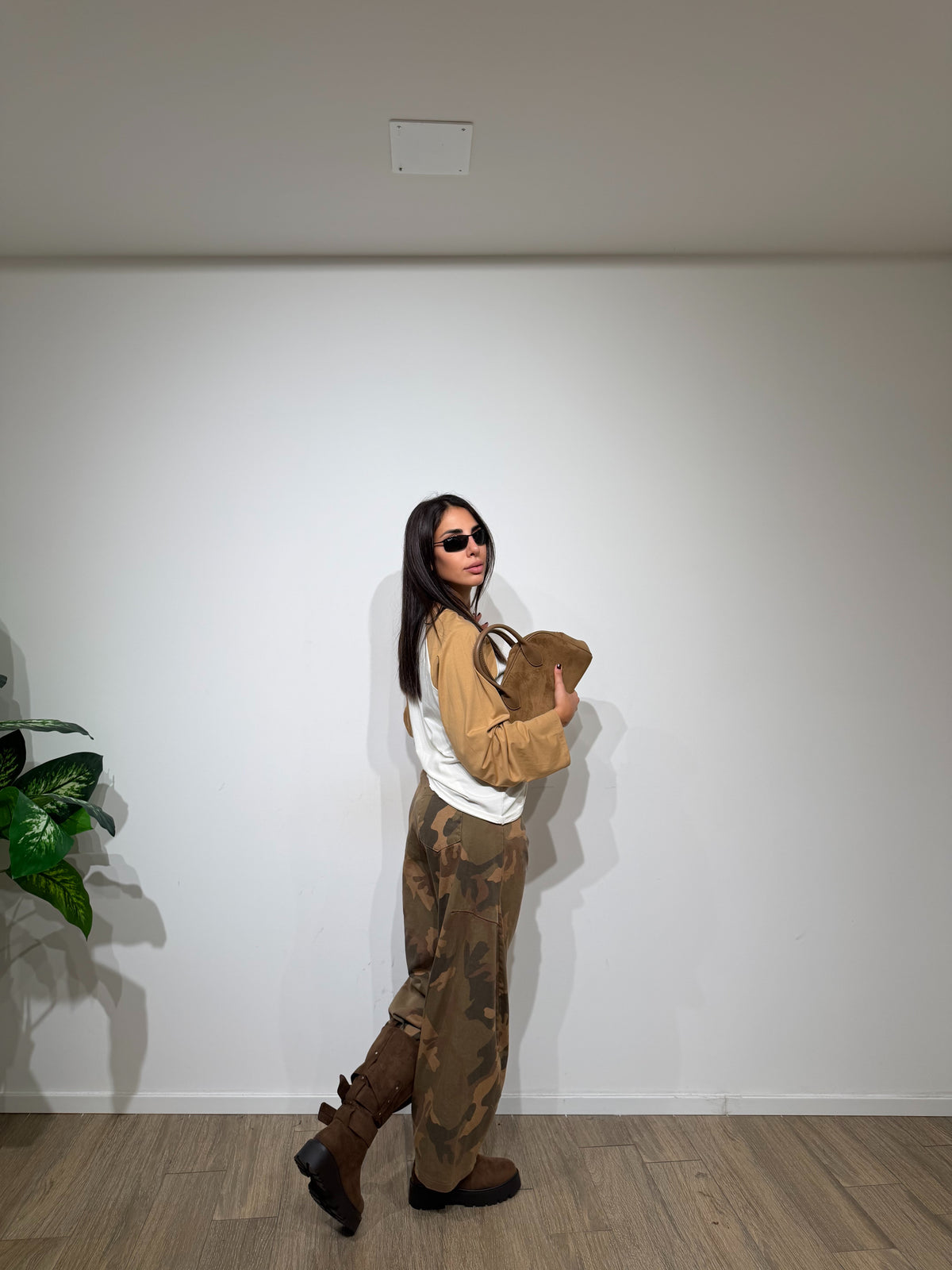 Panta Camouflage Zara