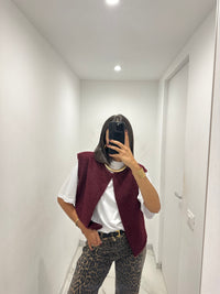 Gilet effetto Lana