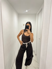 Jeans choco bandana