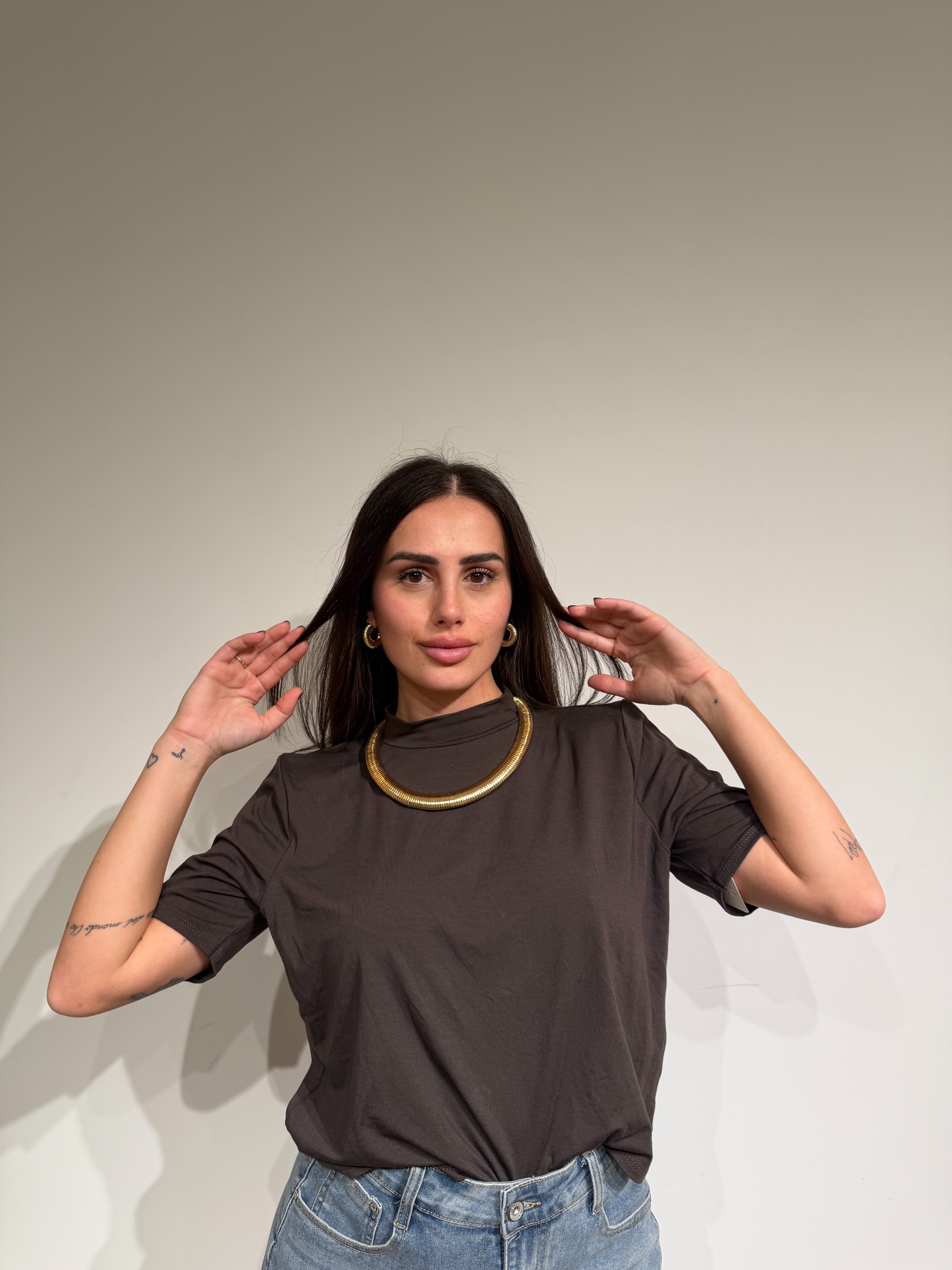 T-shirt Spalline