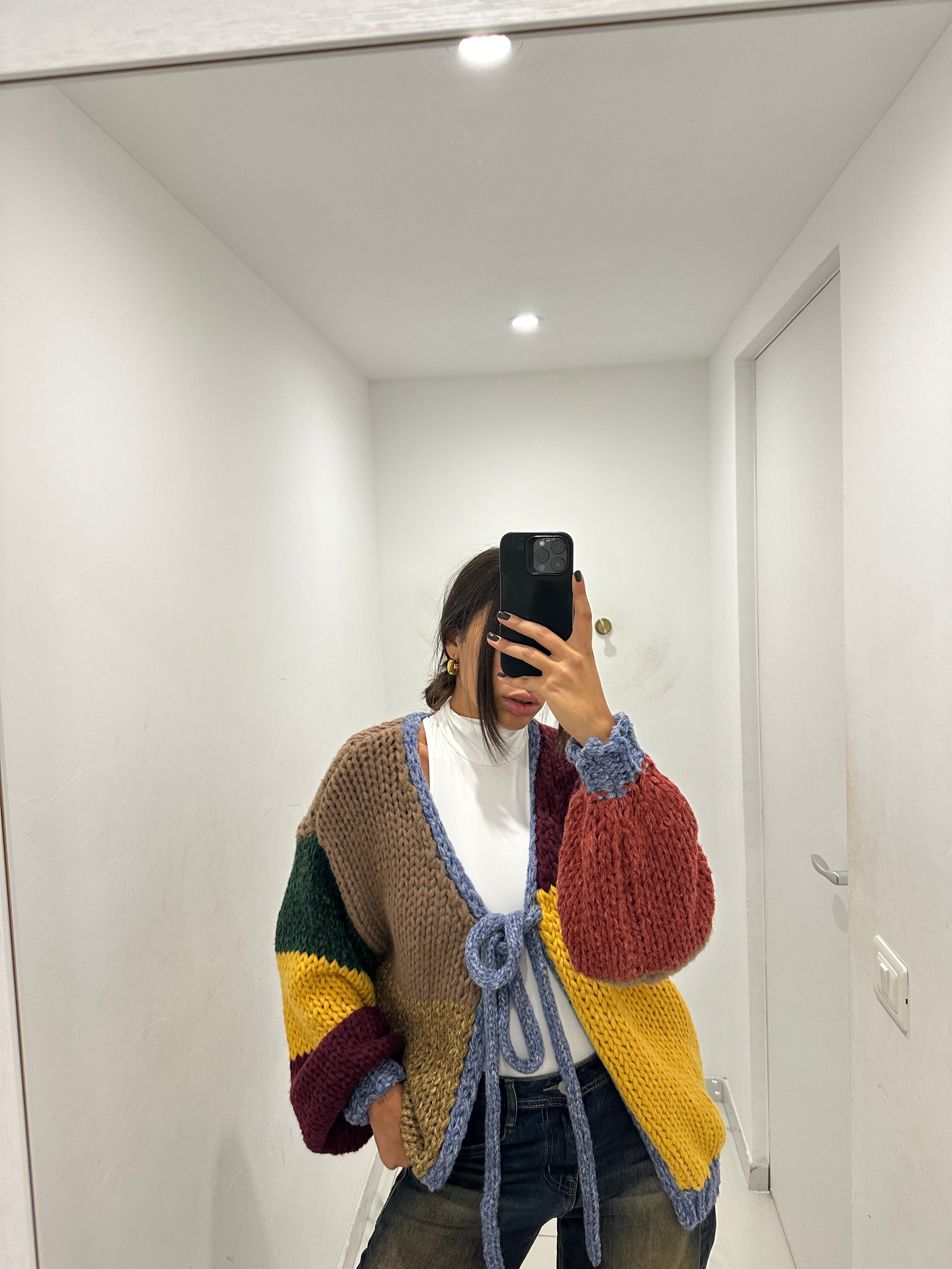 Cardigan Bicolore
