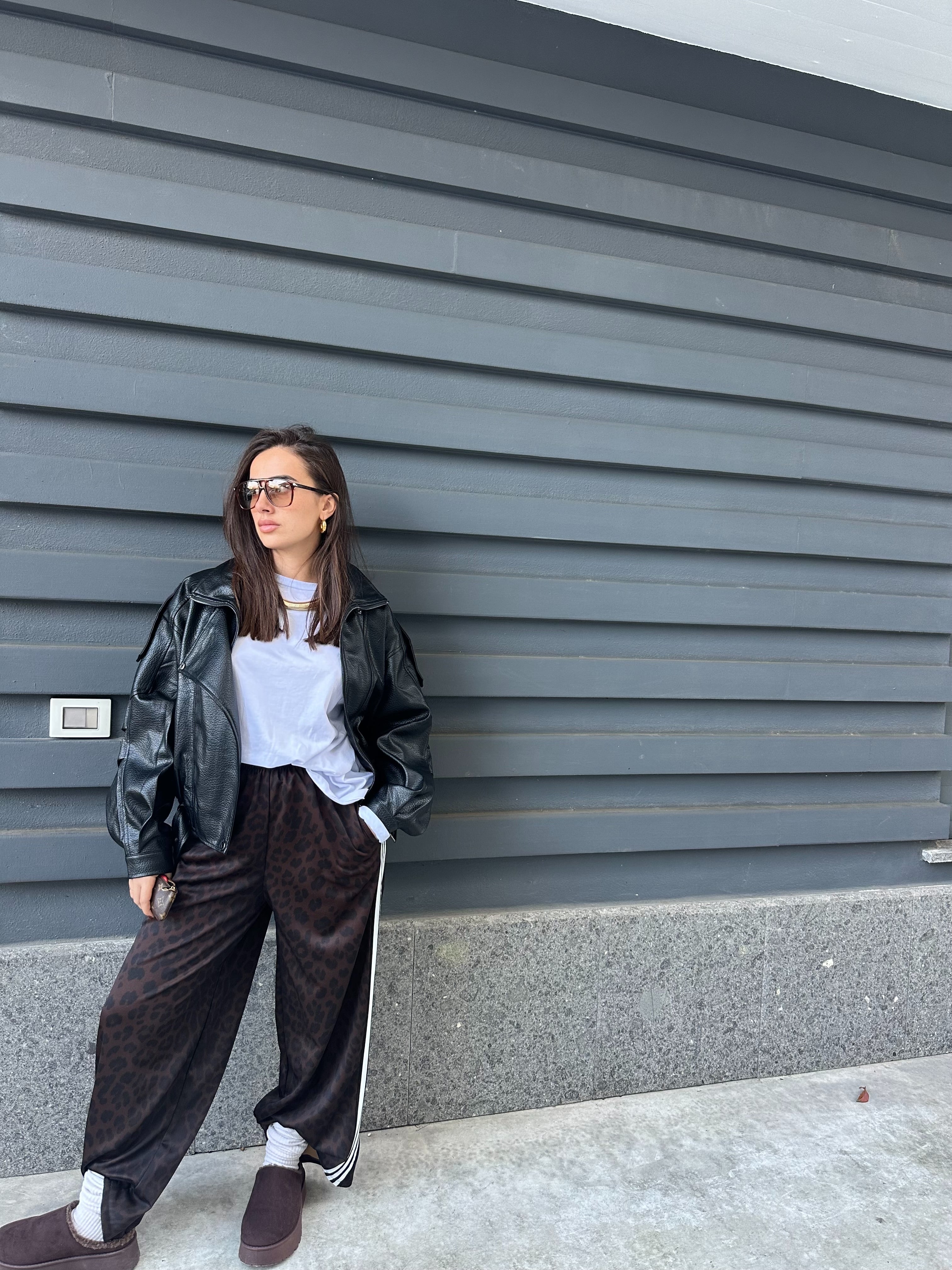 Pantalone mod.adidas leopardo