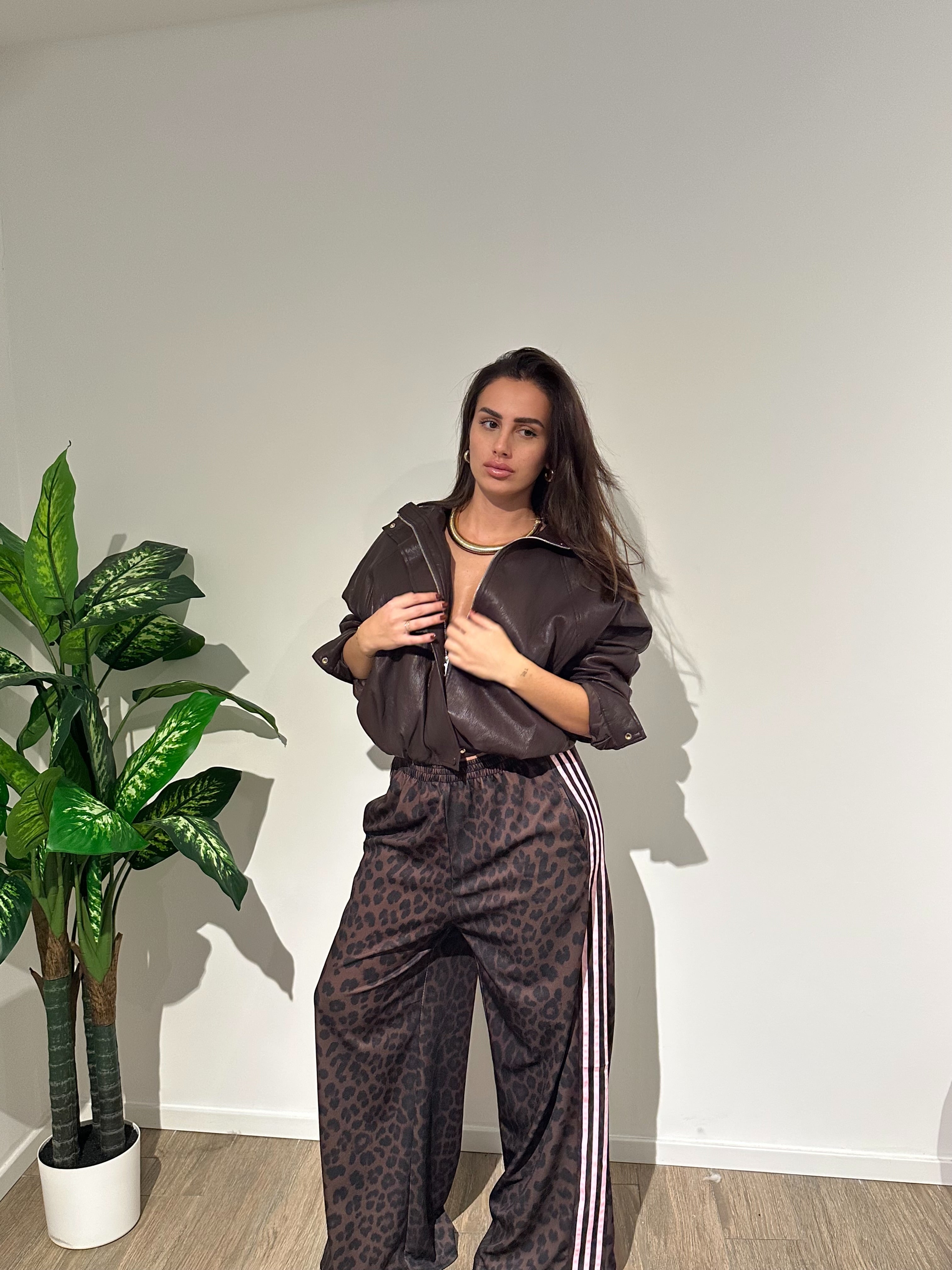 Pantalone mod.adidas leopardo