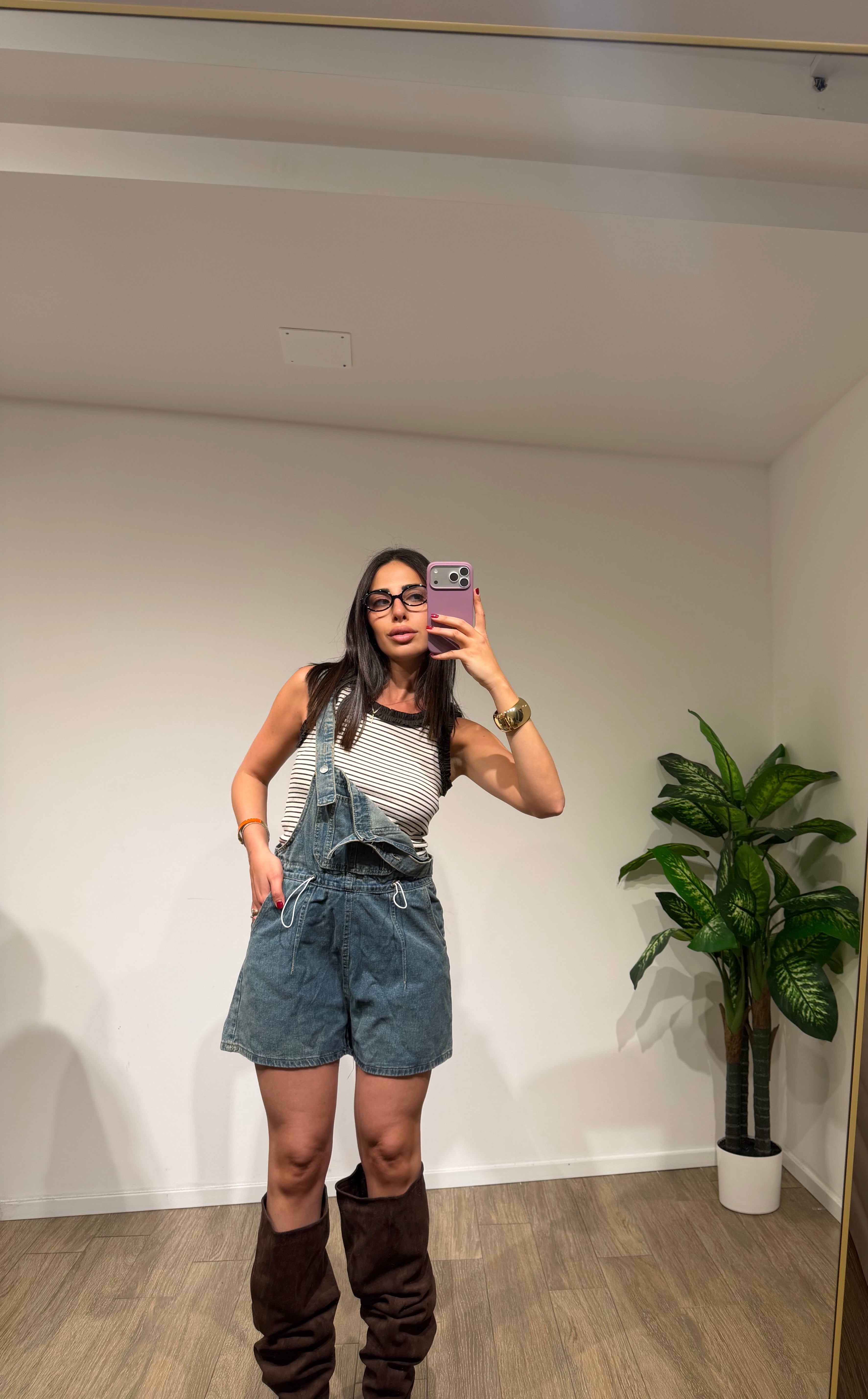 Salopette in Denim
