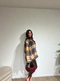 Giacca/cappottino quadri